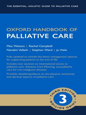 cover image of Oxford Handbook of Palliative Care